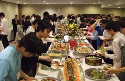 会食の様子