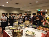 会食の様子