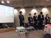 学生代表の挨拶
